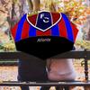 Atlante FC  Pattern, Automatic Folding Umbrella, Portable and Foldable Design, 8 Ribs, a Christmas or Birthday Gift.