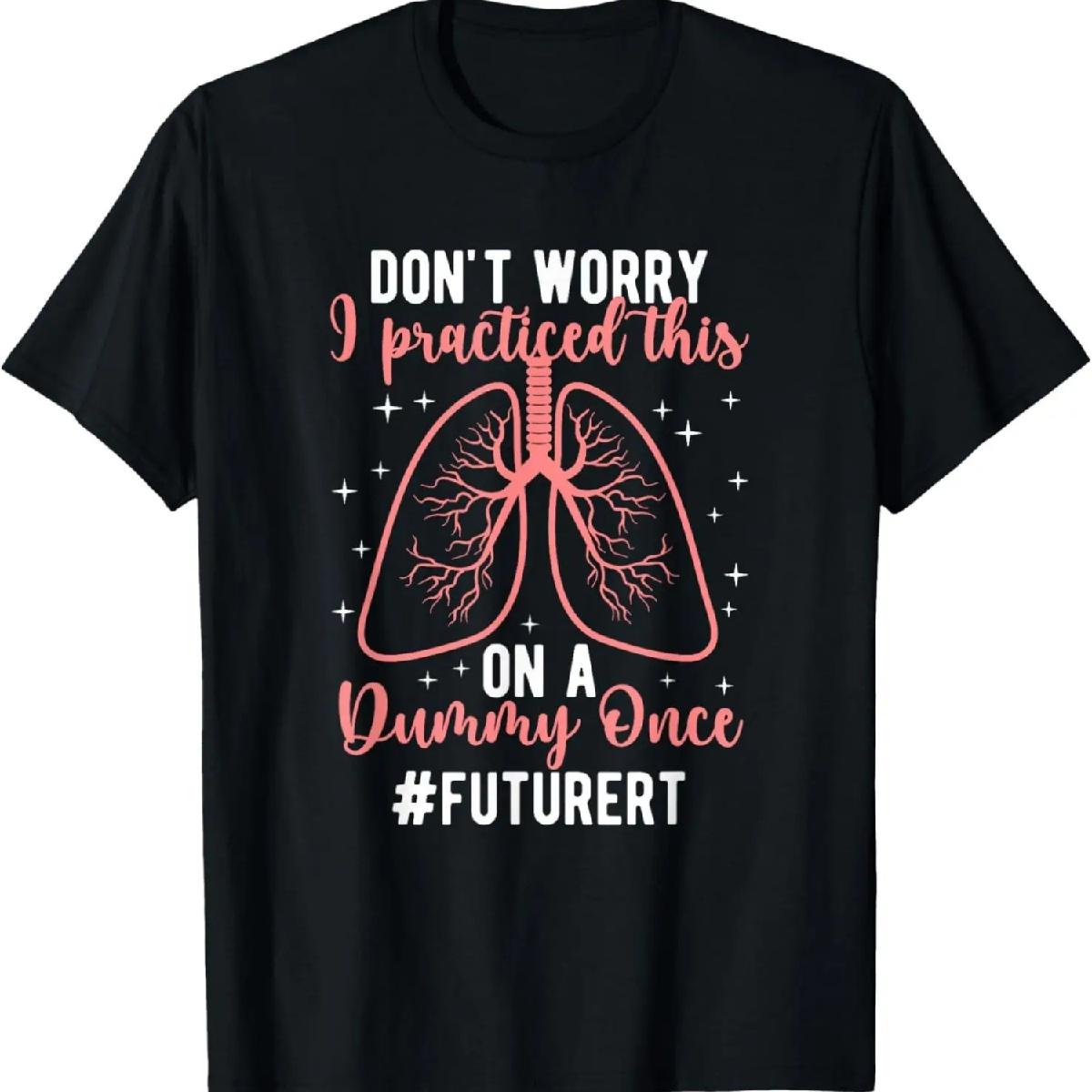 

Future RT Student Funny Respiratory Therapist In Progress T-Shirt XXXXXL чорний