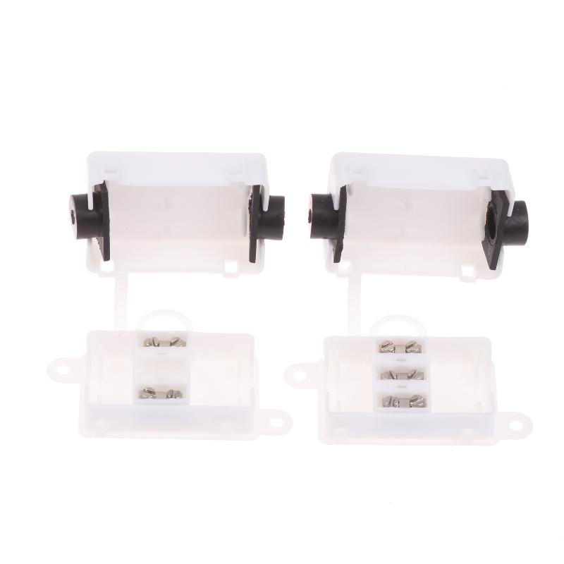 Boîte de jonction électrique étanche IP44 2/3 voies Boîtier extérieur étanche Connecteur de câble Électrique Extérieur