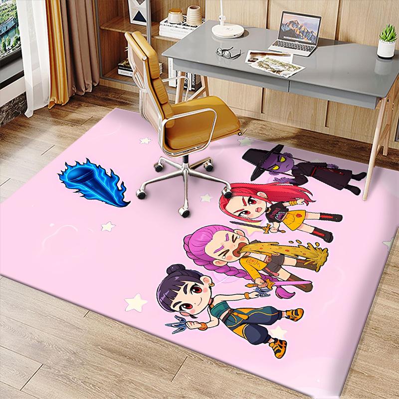 Kpop1 Printed Absorbent Washable Carpet, Non-Slip Bathroom Mats, Kitchen Rugs, Yoga Mat,Living Room Entrance, Camping Picnic Rugs