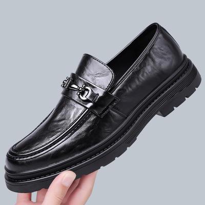 2025 Men's Soft Leather Formal Shoes - Non-Slip, Versatile & Casual