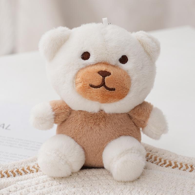 Plush Animal Style Toy Backpack Pendant Cute Keyring Exquisite Decoration Gift