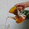 Kung Fu Tea Quick Brewing Pot High Temperature Resistant Glass Tea Water Separation Brewing Teapot Home Heat-resistant Teaware