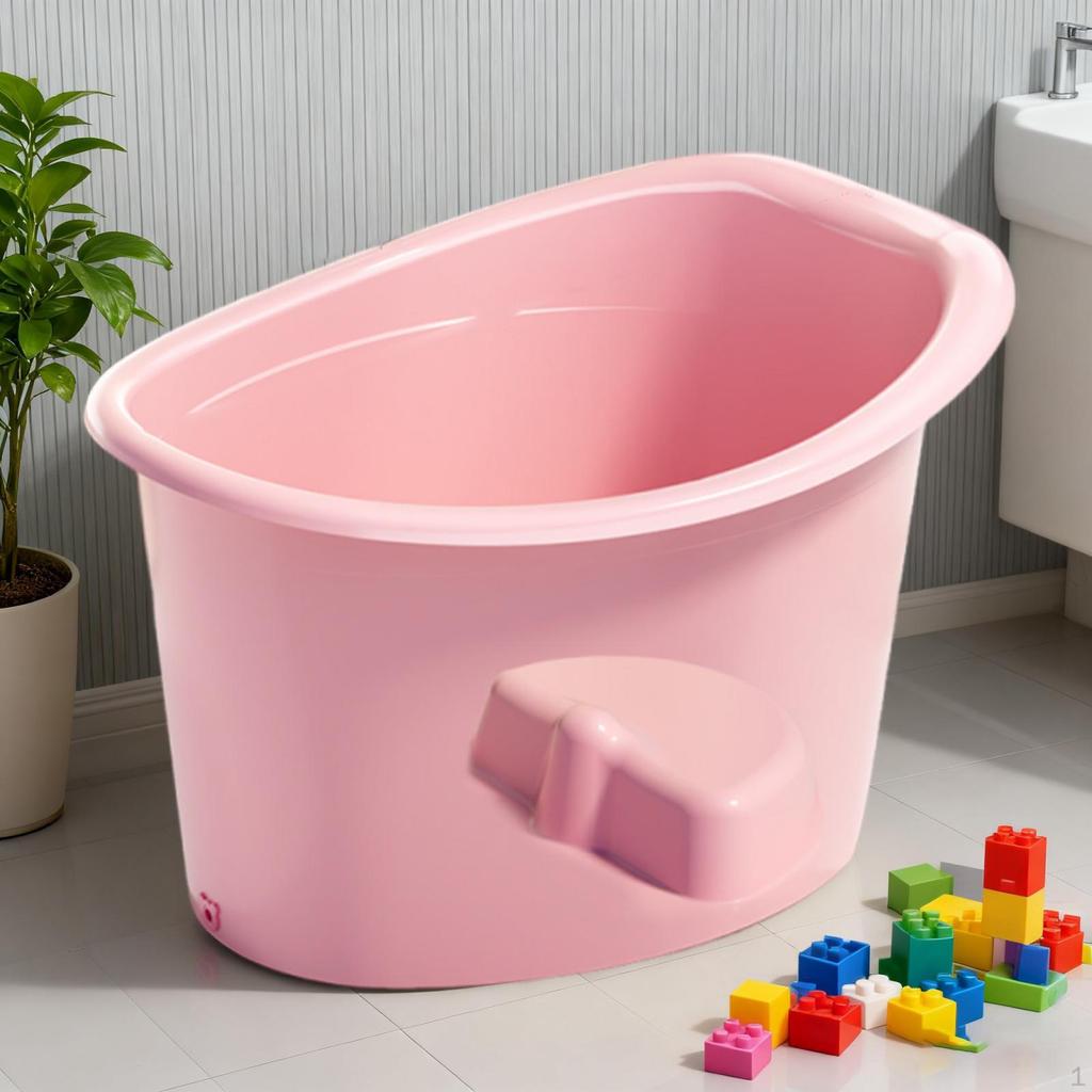 Badeeimer Kinderwanne Dusche Sitzen für Geschenke Babys Jungen und Mädchen