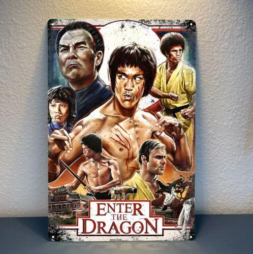 

Enter The Dragon Movie Metal Poster Collectable Tin Sign 20x30cmAluminum 20x30cm（7.8x11.8inch）