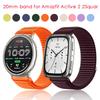 Curea din Nailon pentru Amazfit Active 2 Brățară de Înlocuire Reglabilă pentru Amazfit Active2 Pătrat/GTR Mini/bip3/GTS Accesorii Bandă