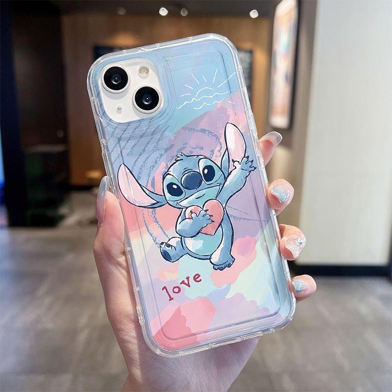 Cartoon Cute for Apple 13promax Mobile Phone Case Iphone14 Transparent 15 New Soft Case Silicone Airbag