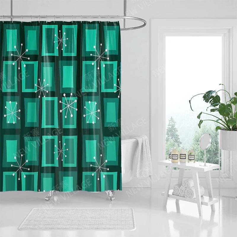 Waterproof Fabric Shower Curtains Bathroom Curtain Accessories Bath Curtain for Shower 180x200 240*200 Boho Decoration Abstract