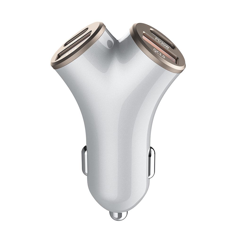 

240 Вт быстрое зарядное устройство 4 порта PD USB супер автомобильное зарядное устройство телефон Type-C адаптер быстрая зарядка в автомобиле для iPhone 14 15 Pro/Max Samsung