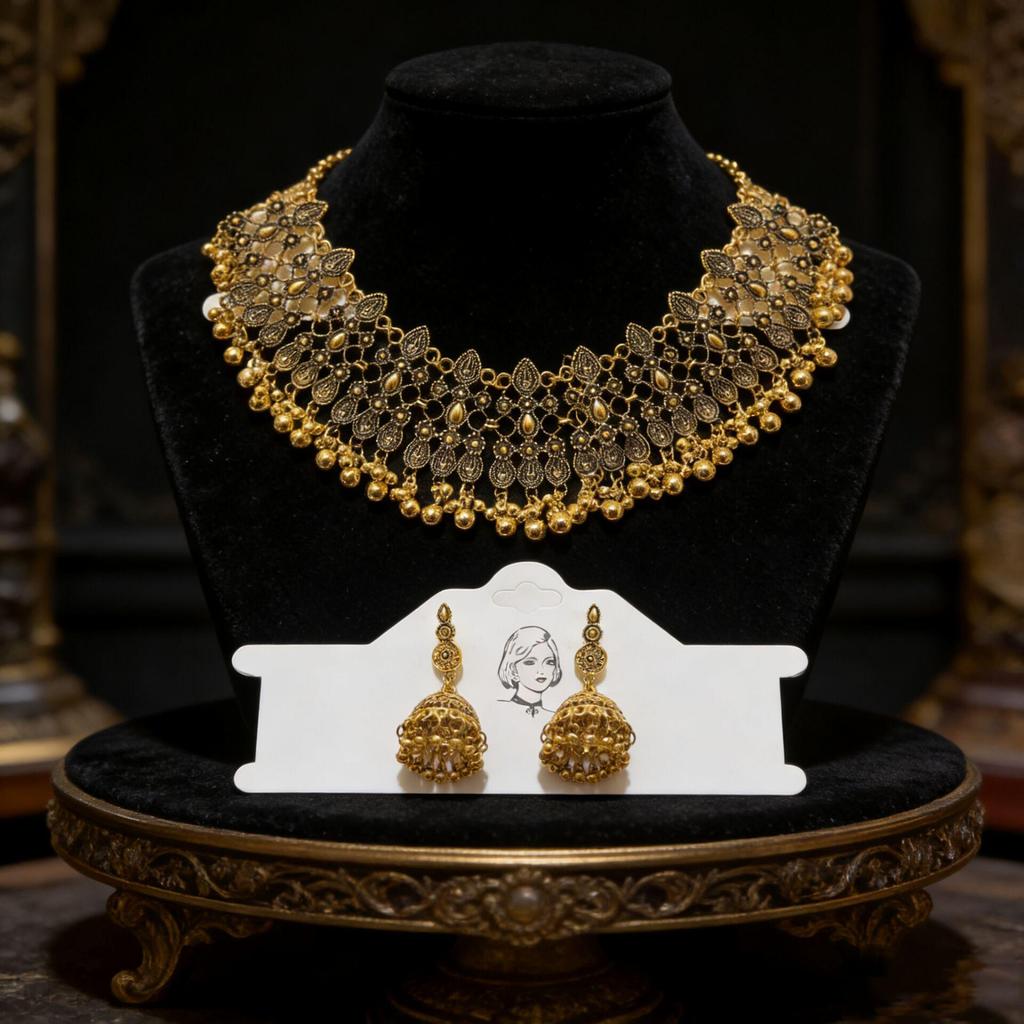 European Retro Bohemian Necklace Set for Women