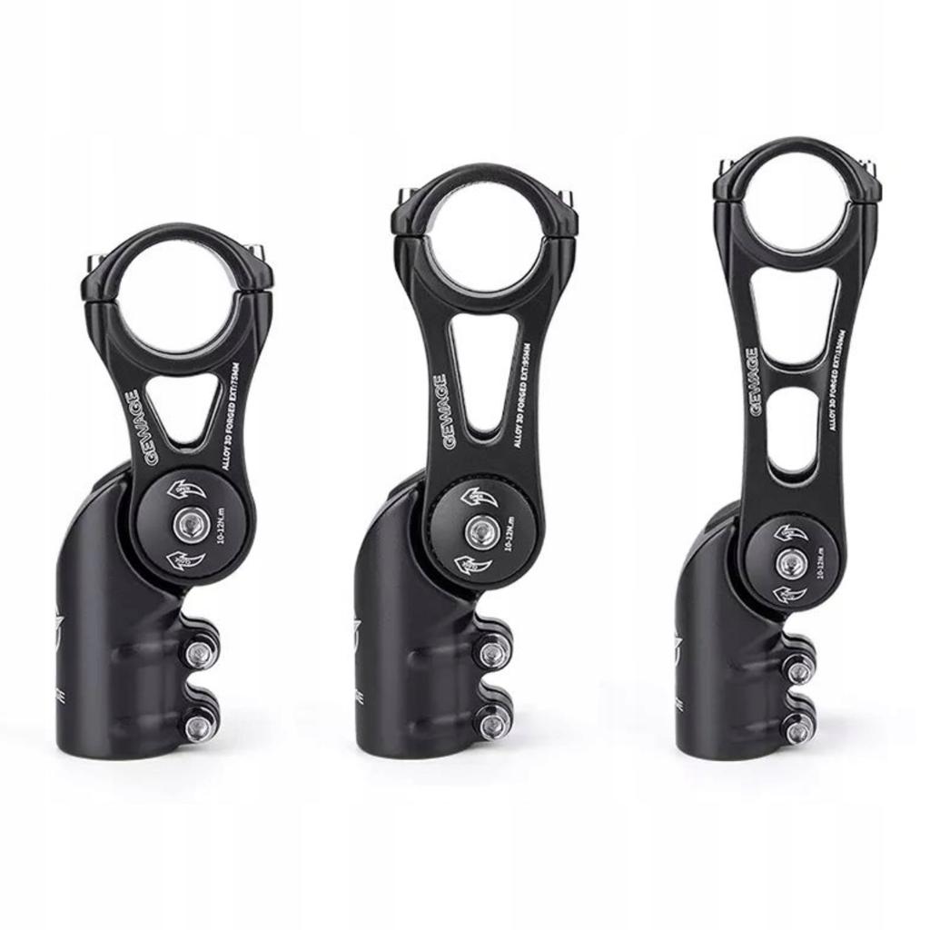 AHEAD Bicycle Stem Aluminum Adjustable Handlebar Bracket 31.8 75mm