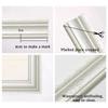 3D Self-adhesive Waistline Wallpaper Wall Decoration Self-adhesive Foam Frame Strip Waterproof Skirting Wall Tape