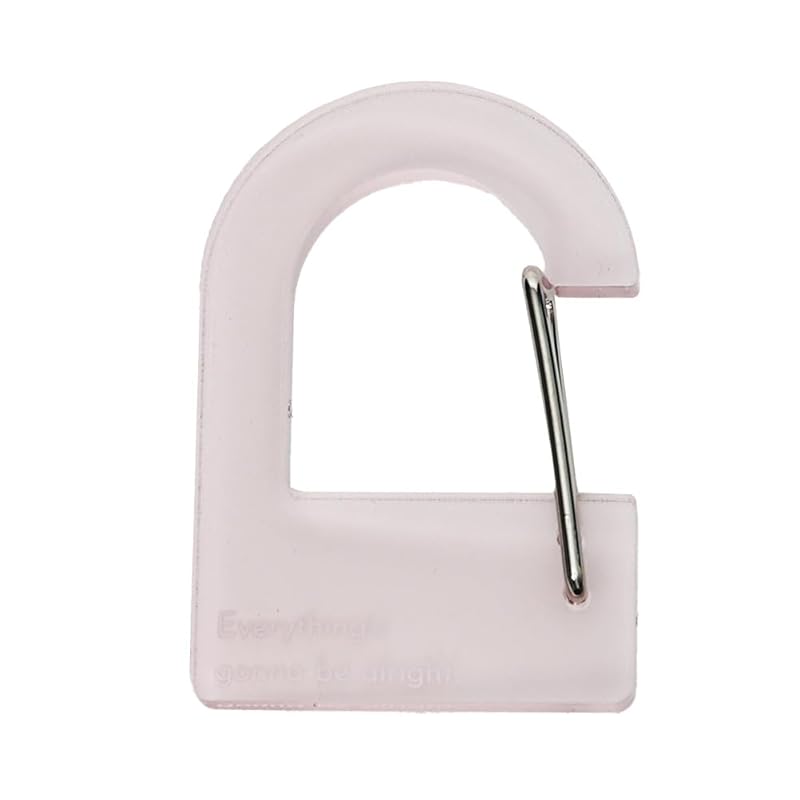 

[magnet] CHARM CARABINER (charm carabiner) acrylic transparent clear accessories (KEY) #25577