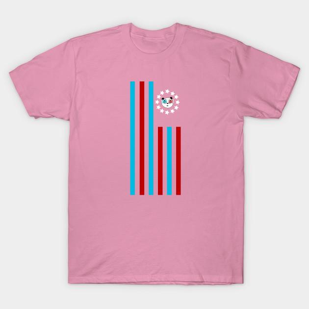 T Shirt damski 3D flaga pandy nadruk w stylu harajuku Kawaii koszulka letnia koszulka damska z krótkim rękawem Top Tee