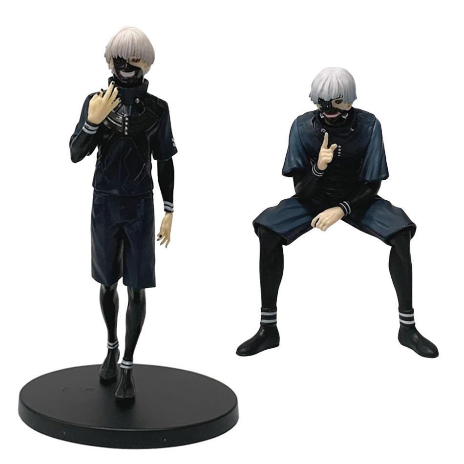 Hot Ken Kaneki Sitting Figure Tokyo Ghoul Statue Action Figure PVC Statue Collection Model Toys Gifts