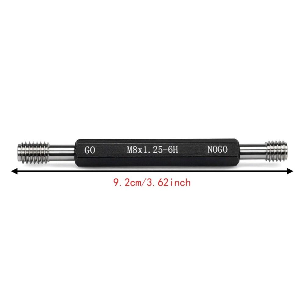 6H Tolerance Thread Gage 90mm Length Metric Thread Gauge Steel Thread Gauge  Measurement Tool