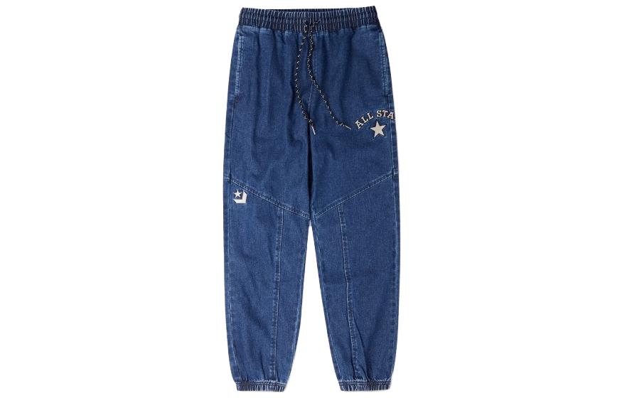 Converse Jeans Women s Blue Moderate Cuffed Pants 10024859- A01 XS