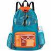 Breathable Mesh Kids Swim Backpack Quick Dry Drawstring Pool Sack  Gym Activities
