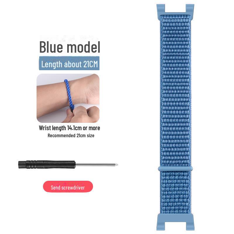 Compatible Nylon Loop Strap for Xiaomi Mi Rabbit 6/6X Kids' Phone Watch