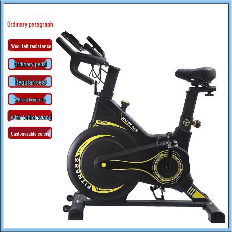 Magnetic Control Silent Spin Bike - Indoor Exercise Bicycle for Home Gym