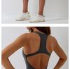 Women's Backless High-Waisted Slimming Yoga Bodysuit with Chest Pads - Stylish for Southeast Asia, European, and American Fashion