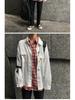 Women's Retro White Denim Jacket - Korean Hong Kong Style, Versatile Casual Loose Fit, Short for Spring/Autumn