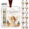 Biglietto Regalo Creativo Porta Soldi di Natale Personalizzato Ornamento Clip Acrilica Personalizzata per Albero Portafoto Decorazioni Calza Appesa Unica
