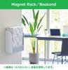 LIHIT LAB Magnetic Rack, Large, Horizontal, White, A7452-0
