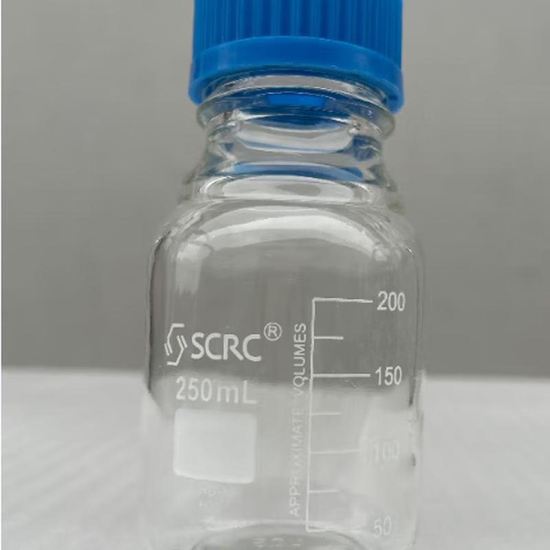 

Хорошая жена Экономичная Утолщенная Бутылка для реагентов GL45 с синей крышкой, 250 мл