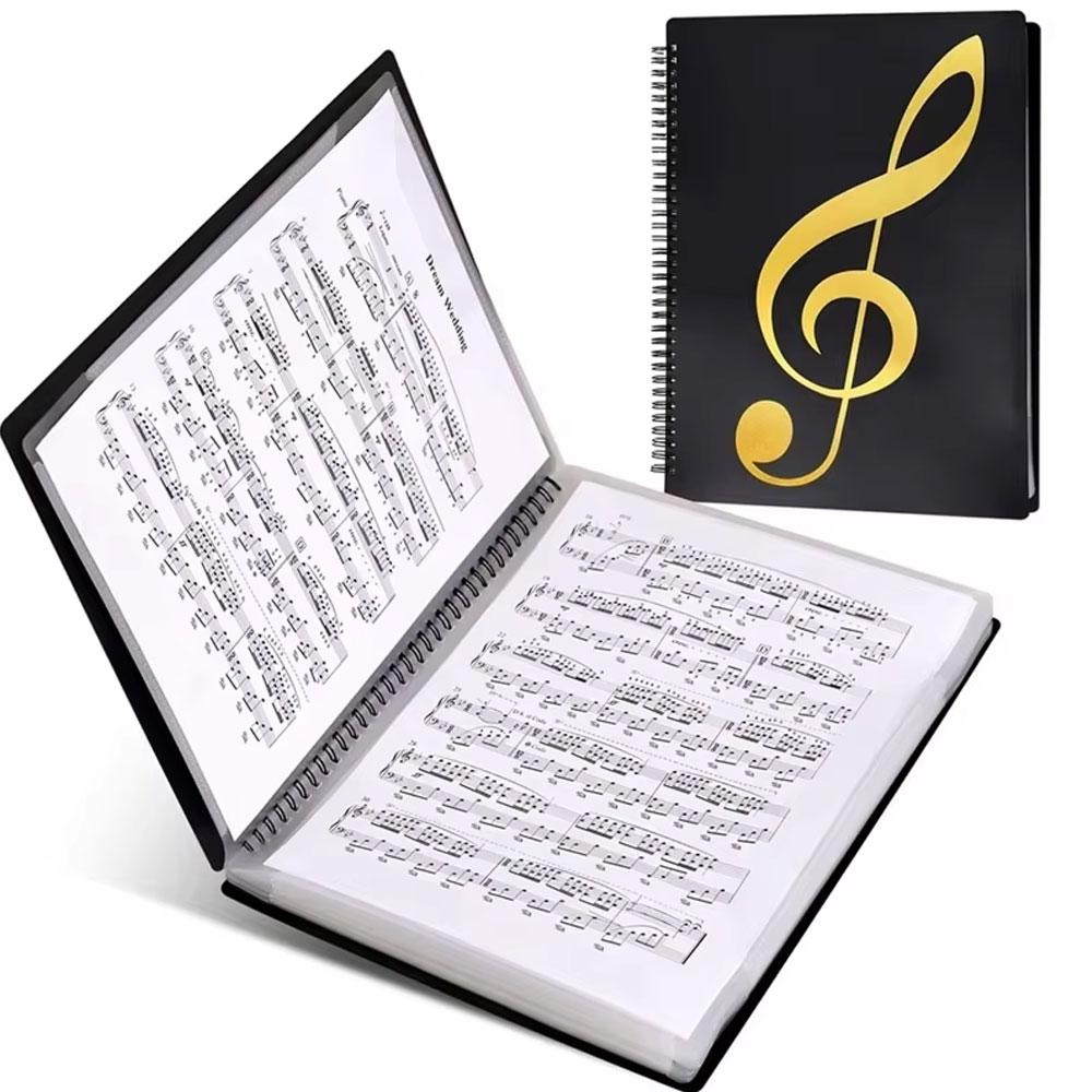 A4 note music folder, PP paper