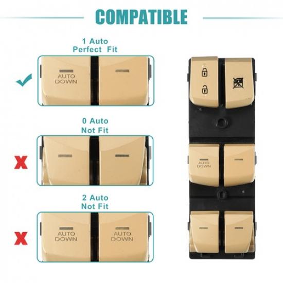 Power Window Switch Window Control Switch Single  for Hyundai Elantra Move