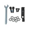 Lightweight Alloy Brake Caliper Adapter for IS to Flat Mount Conversion