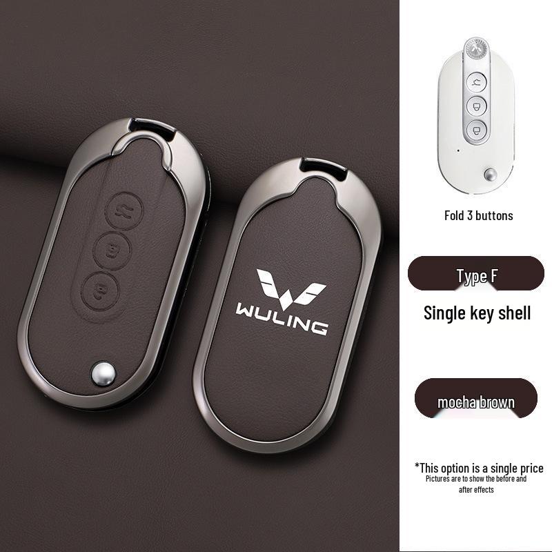 Wuling Hongguang Mini 3rd Gen Key Cover with Buckle for Macaron Series