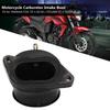 fzs1000 Intake Manifold-Qiilu 4pcs Motorcycle Cab Carburetor Intake Manifold Boot Joint for Yamaha FZS1000 FZ-1 FAZER