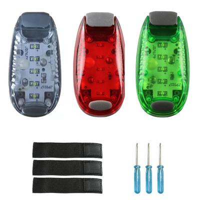 3pcs LED Safety Light Taillights for Canoeing Fishing Bike 3 Types Flashing Mode