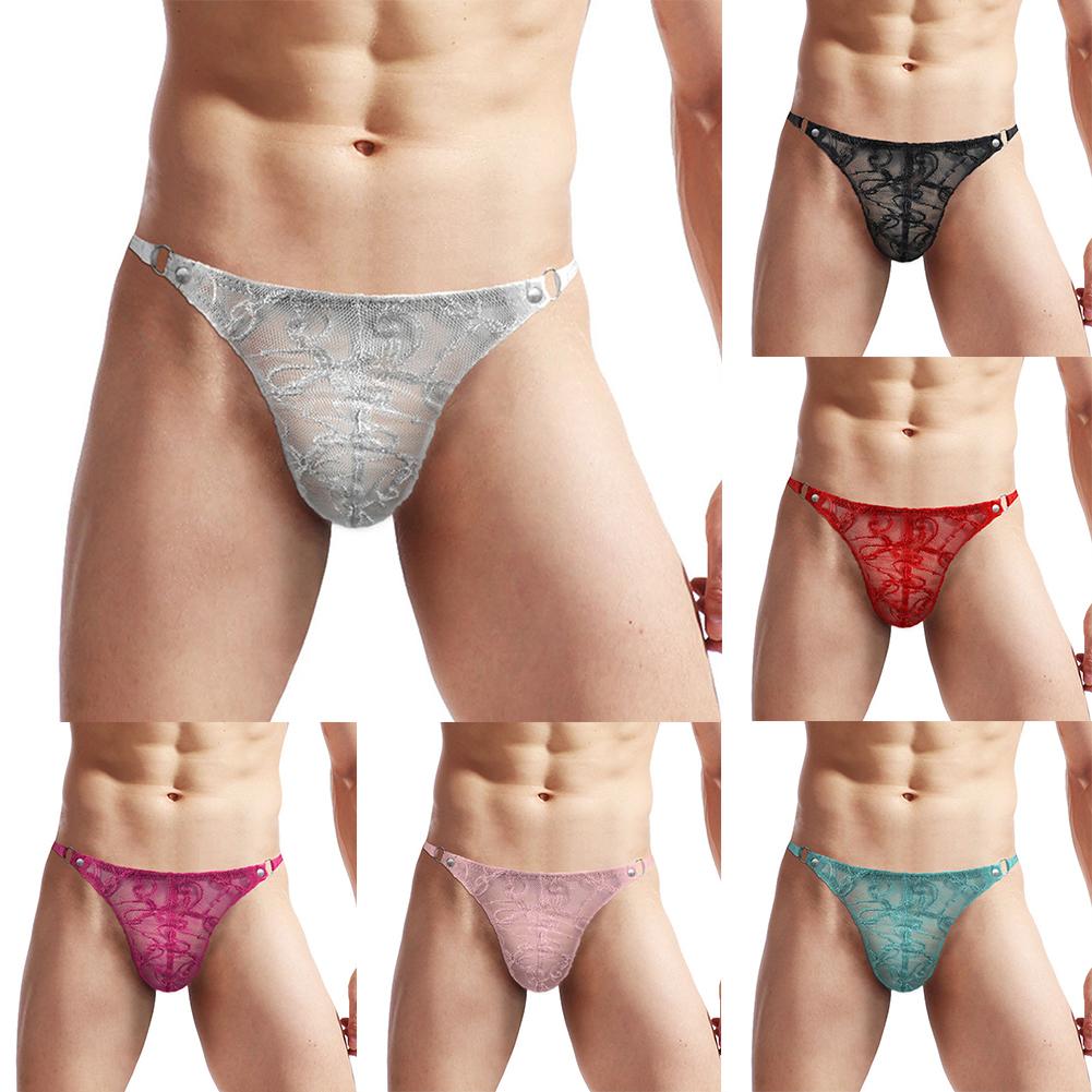 Briefs Underwear Men Enhance T-Back G-String Low Rise