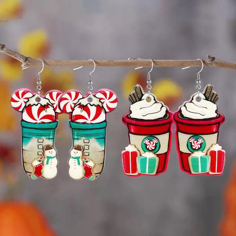 

Sweet Girls Lollipop Ice-cream Drop Earrings for Women Girls Y2K Snowman Stud Earrings Jewelry Valentine s Day Gifts