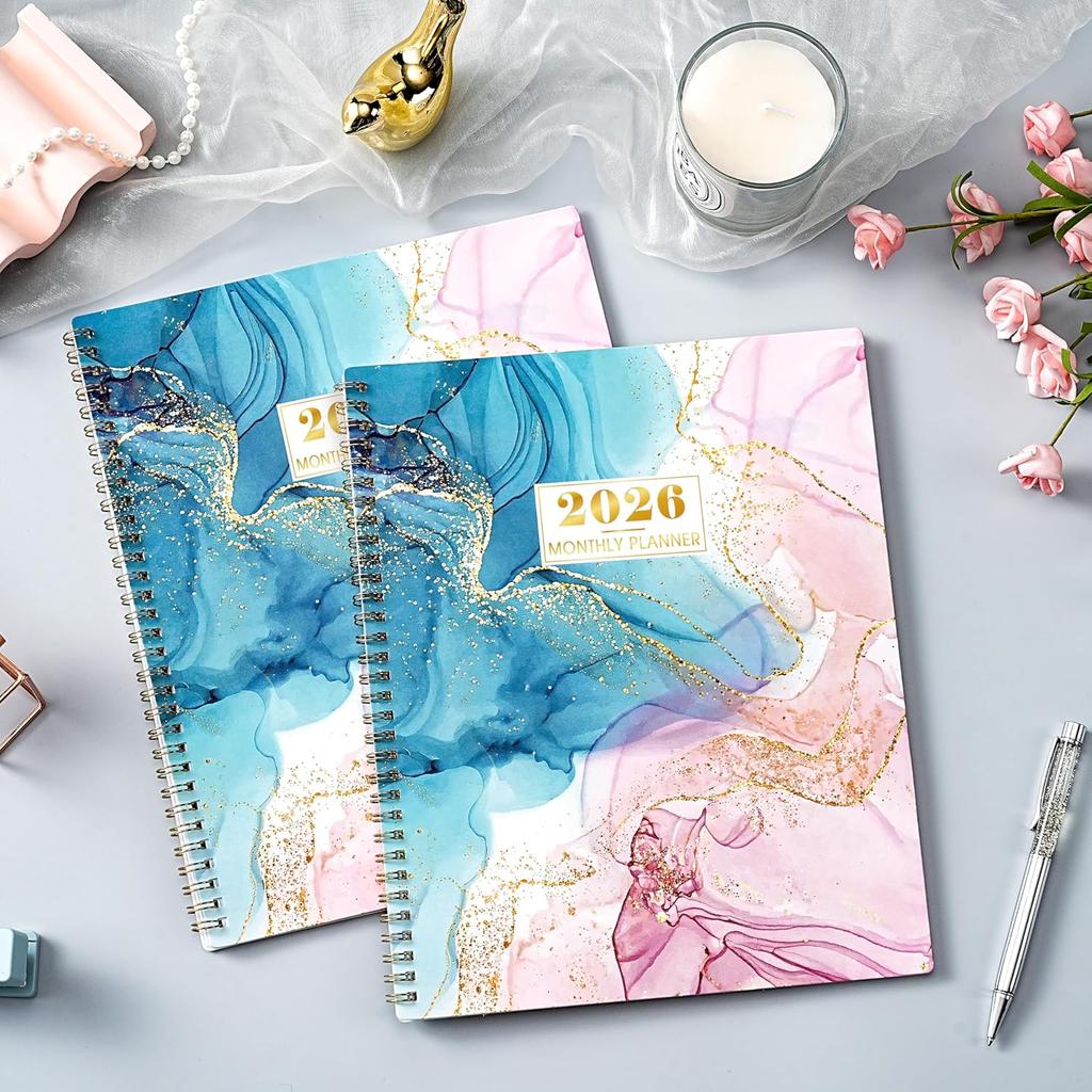 2026 Monthly Planner - Monthly Planner 2026 from Jan. 2026 to Dec. 2026, Planners 2026 Calendar with Inner Pocket, 8.5" x 11"