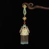 Chinese-style Guochao Nantianmen medium cheongsam button pendant tassel pendant women's retro court Hanfu accessories