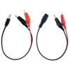 Alligator Clip To DC Power Plug Connector Adapter Plug 25CM Test Leads Wire DC 5.5*2.1mm Clips Crocodile Male Female Connect