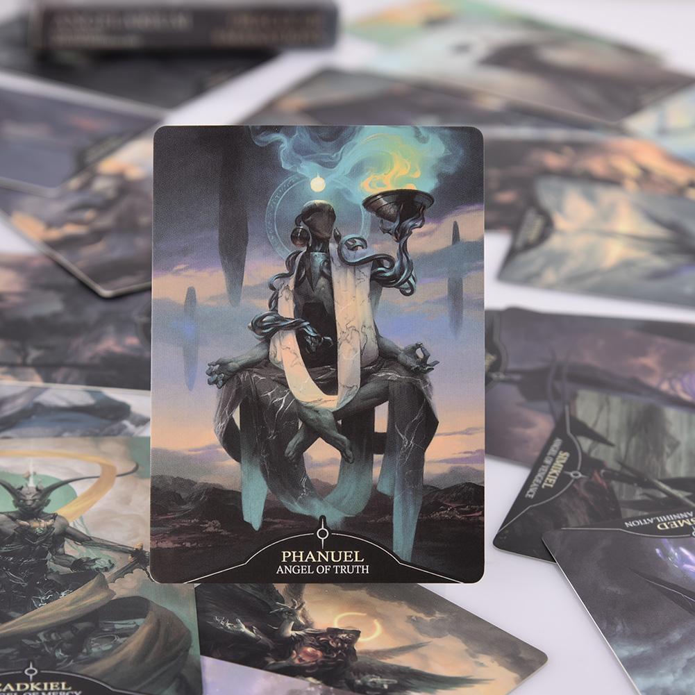 High Quality English Version Angelarium Oracle of Emanations Card Games Family Party Entertainment PDF Table Games