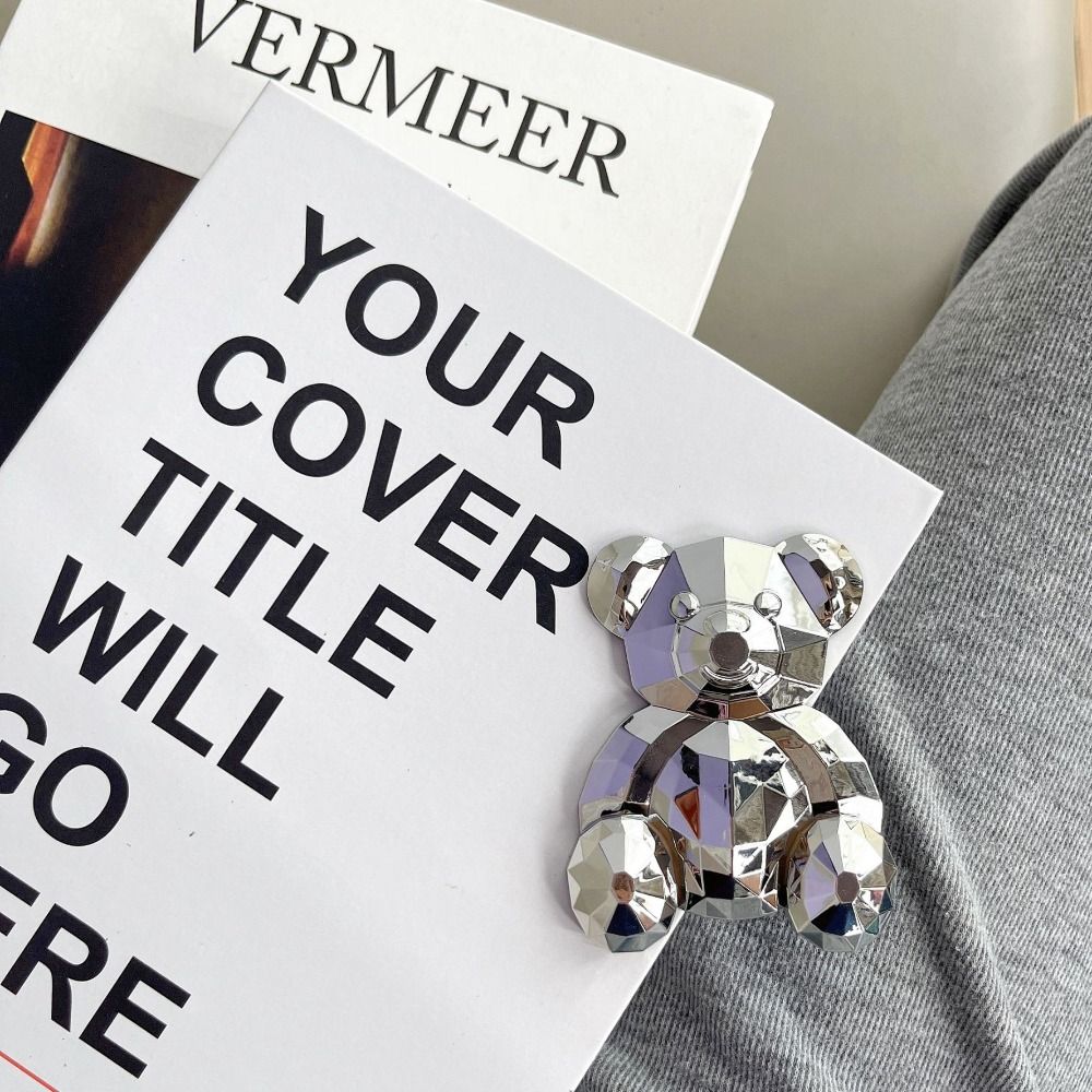 Crystal Bear Phone Holder Portable Phone Stand Cute Phone Support Kickstand  Universal