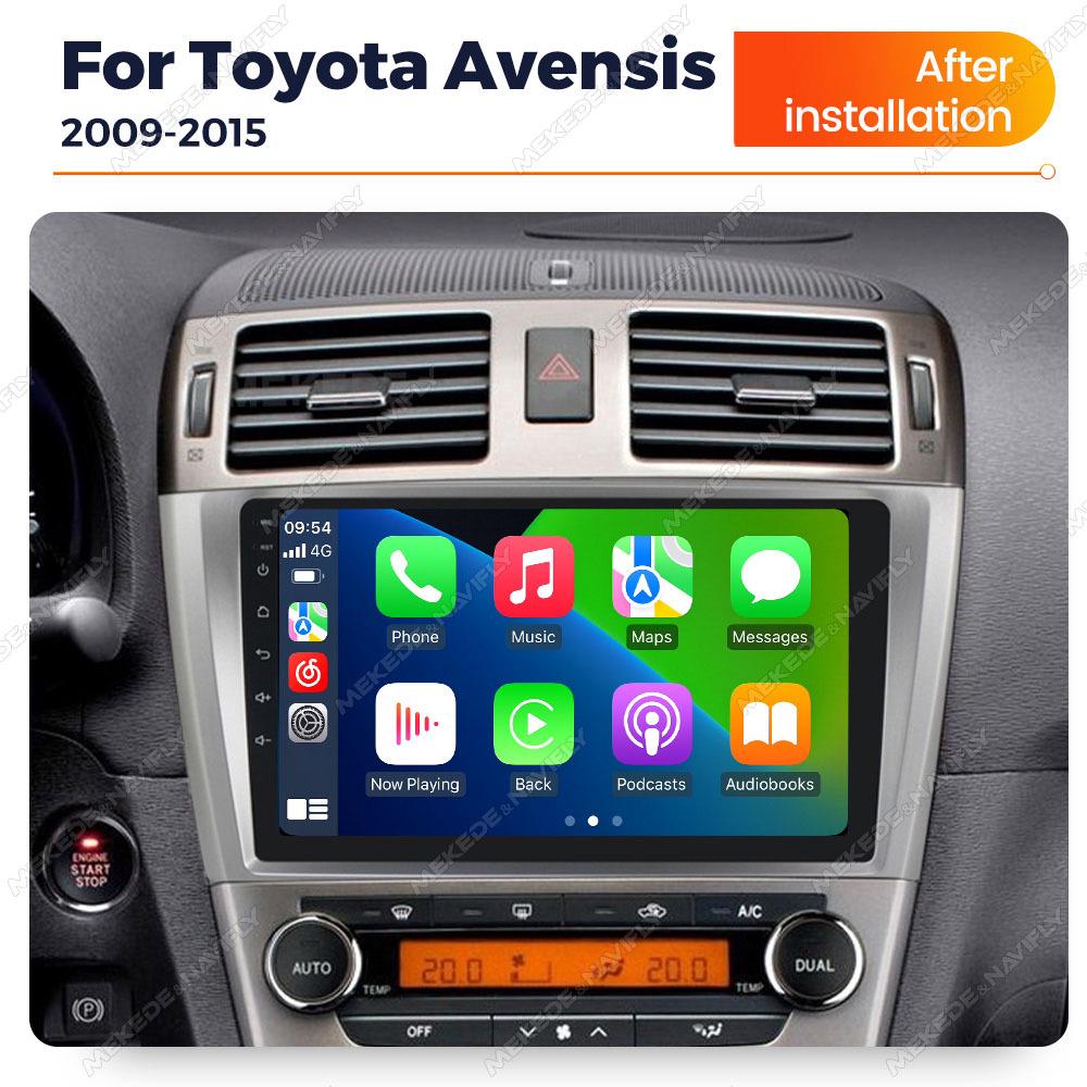 Toyota Avensis 2009-2015 Android GPS Navigation MP5 Bluetooth Player