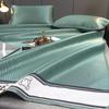 1800D Carbon Light Filtering Fibres Summer Mat Designed for Bed Gentle Comfortable Cool Bed Mat Ice Silk Naked Sleeping Skin Friendly Cooling Pad