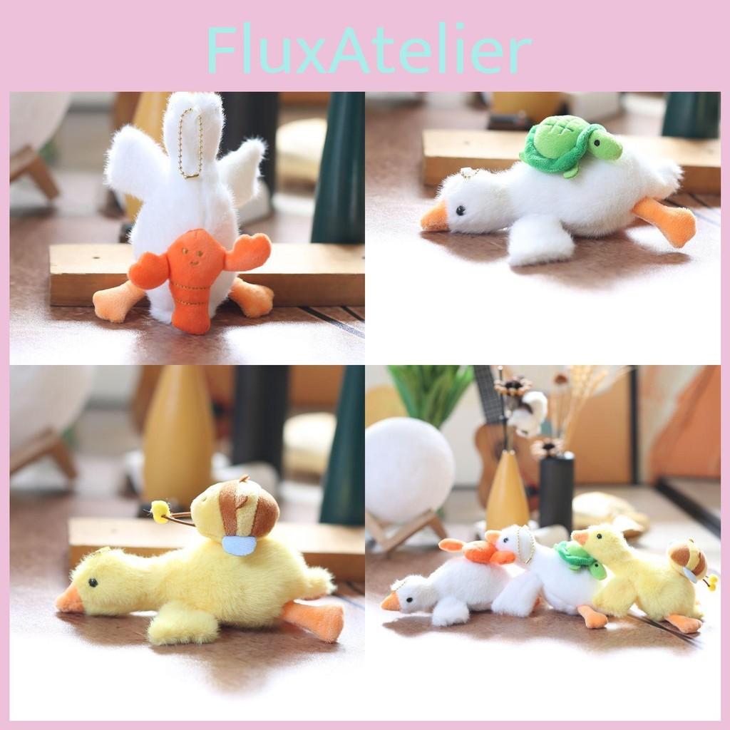 Keychain Plush Goose Pp Cotton Fill Backpack Decor Stuffed With Animals Pullout