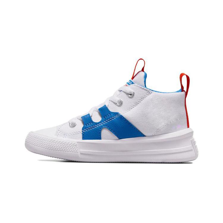 

Converse Chuck Taylor All Star Удобные Универсальные Полувысокие Детские Холщовые Кеды Детские Кроссовки Белый Синий A06376C 28