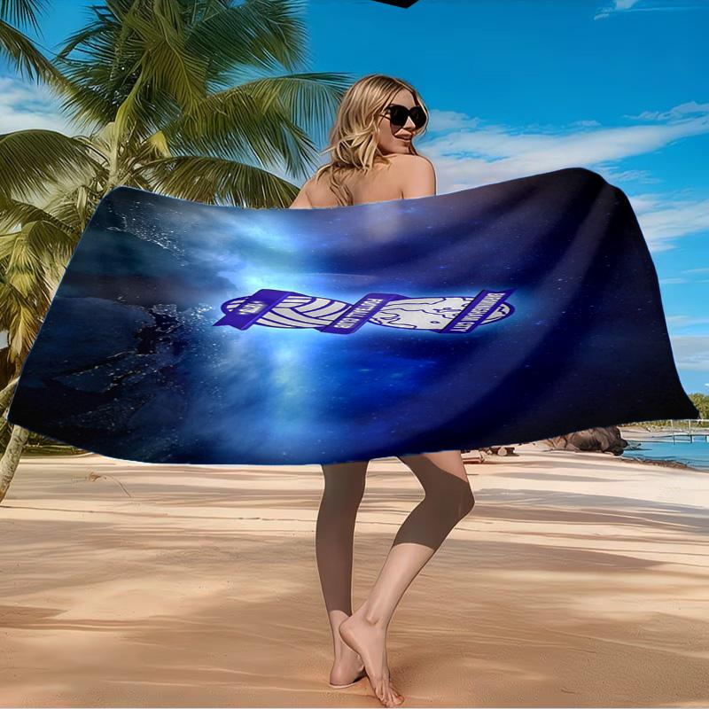 Birmingham Football Club Beach Towel Microfiber Beach Towel, Lightweight and Quick-Dry, for Summer Travel, Swimming Pool Fan Birthday Gift
