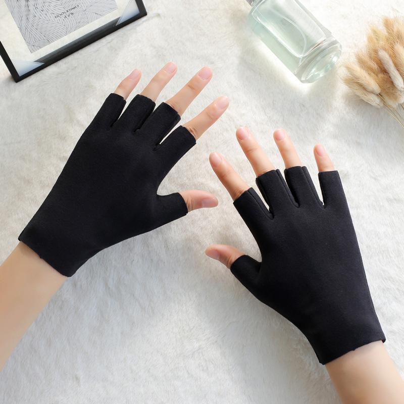 Warm Half-finger Gloves Men and Women Autumn and Winter