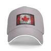 Canada Flag Cap Fashion Casual Baseball Caps Adjustable Hat Hip Hop Summer Unisex Baseball Hats Polychromatic Customizable