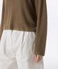 MUSINSA STANDARD WOMAN Women'S Linen Blend Boat Neck Sheer Knit [Light Brown]